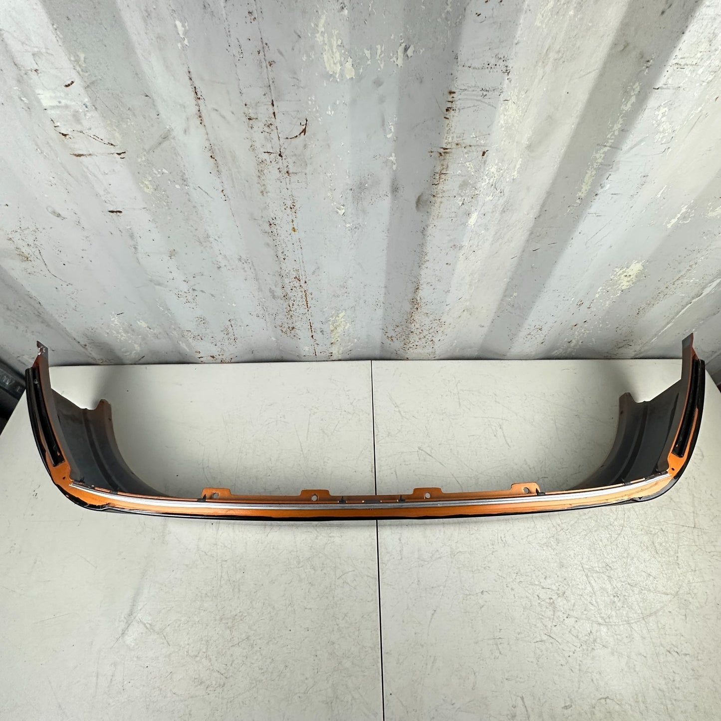 05-13 CHEVROLET CORVETTE C6 HARD TOP ROOF EXTENSION COVER REAR PANEL ORANGE OEM