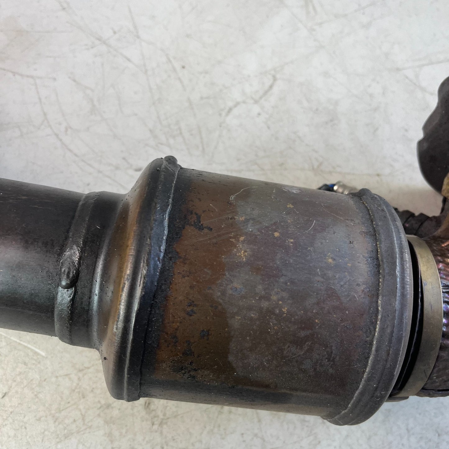 2014-2019 CHEVROLET CORVETTE LEFT DRIVER SIDE EXHAUST DOWNPIPE PIPE 23373202 OEM