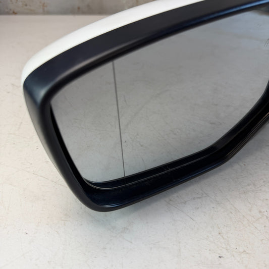 2013-2017 HONDA ACCORD FRONT LEFT DRIVER SIDE VIEW DOOR MIRROR WHITE 766399 OEM