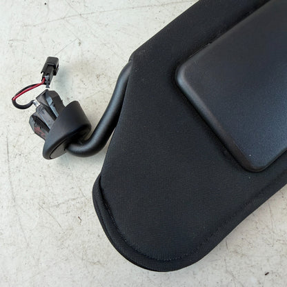 2005-2013 CHEVROLET CORVETTE FRONT LEFT DRIVER SIDE SUNVISOR SUN VISOR BLACK OEM