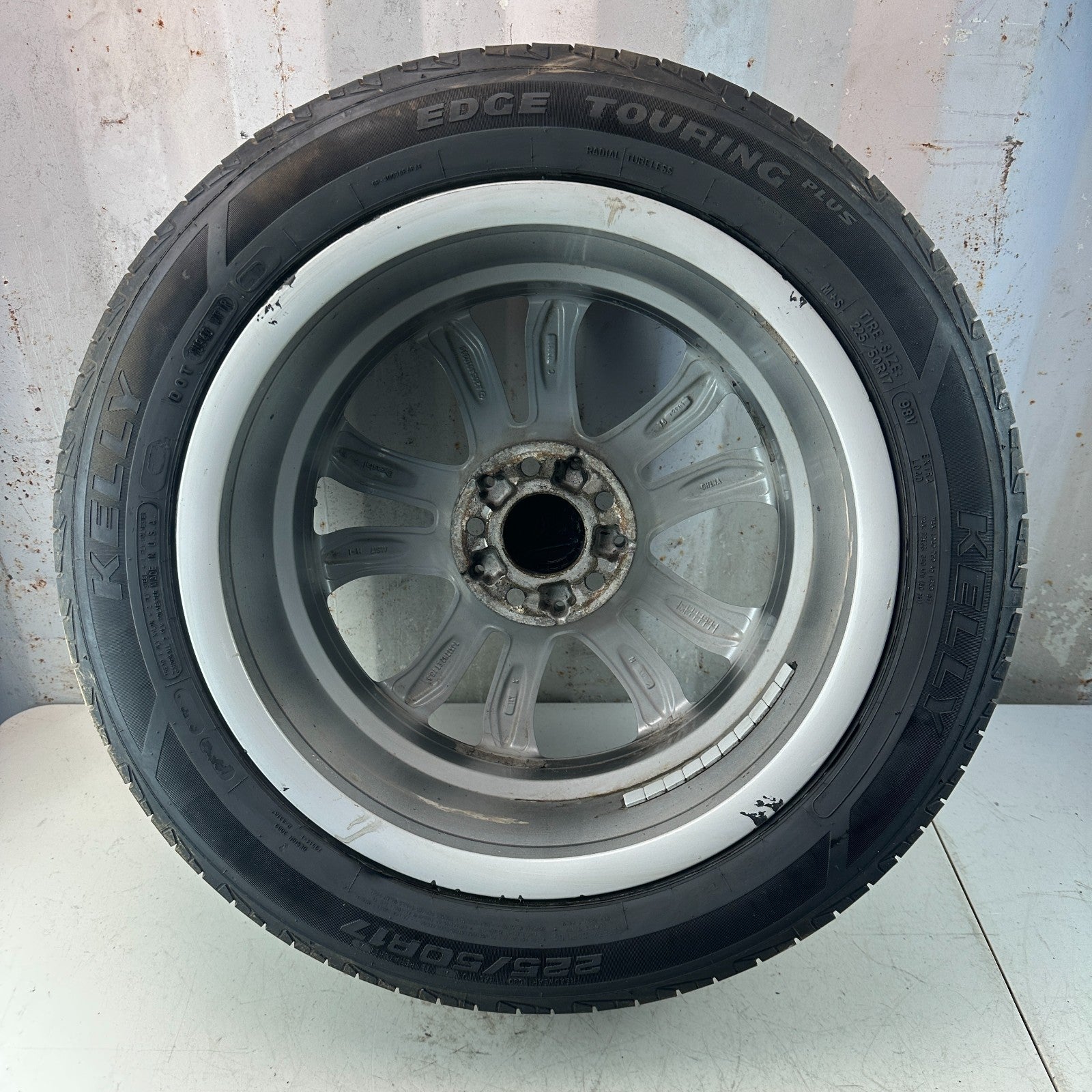 2015-2018 MERCEDES W205 C300 17x7' INCH 10 SPOKE WHEEL RIM W/ TIRE A2054010200