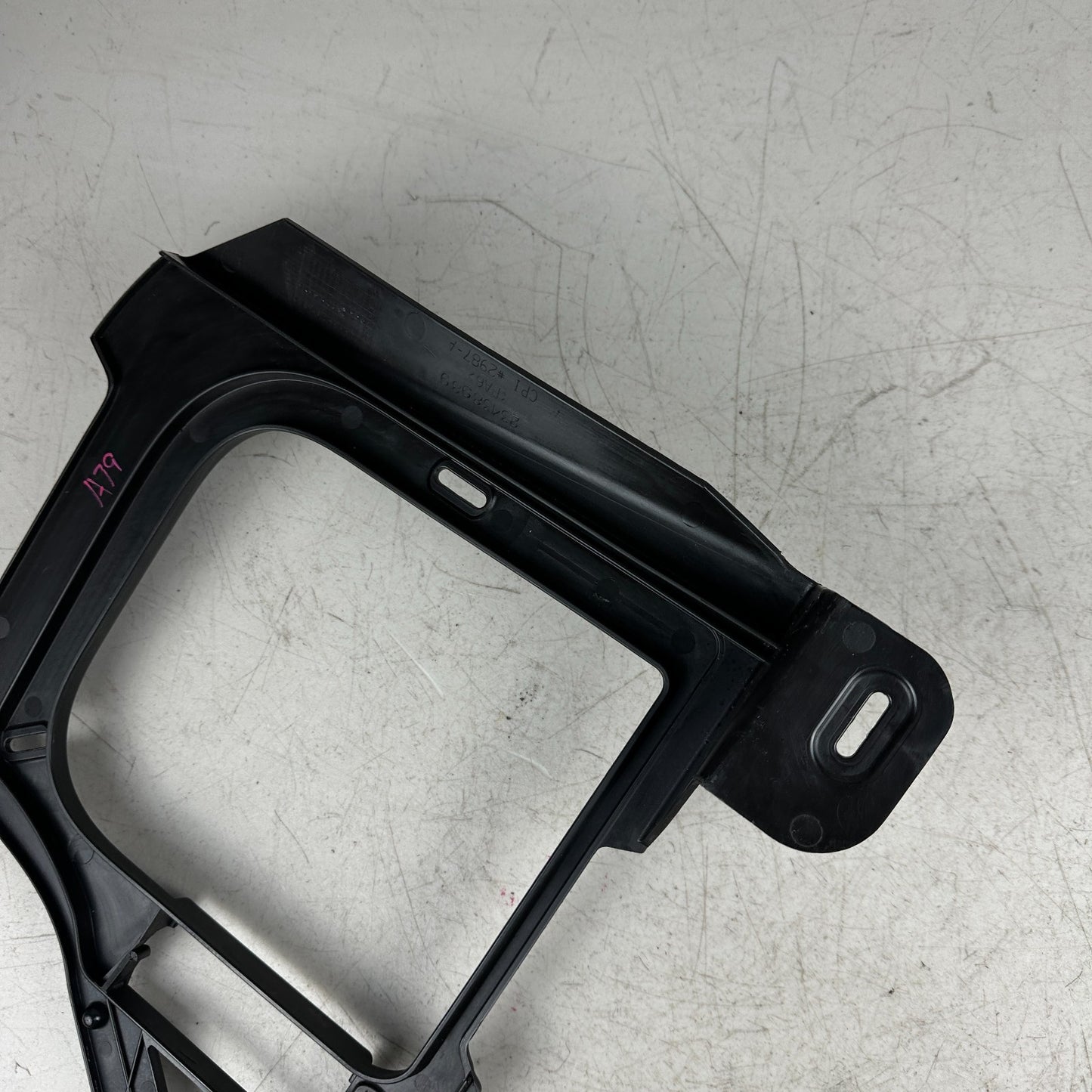 14-19 CHEVROLET CORVETTE C7 REAR LEFT TRUNK FLOOR STORAGE BOX BRACKET MOUNT OEM