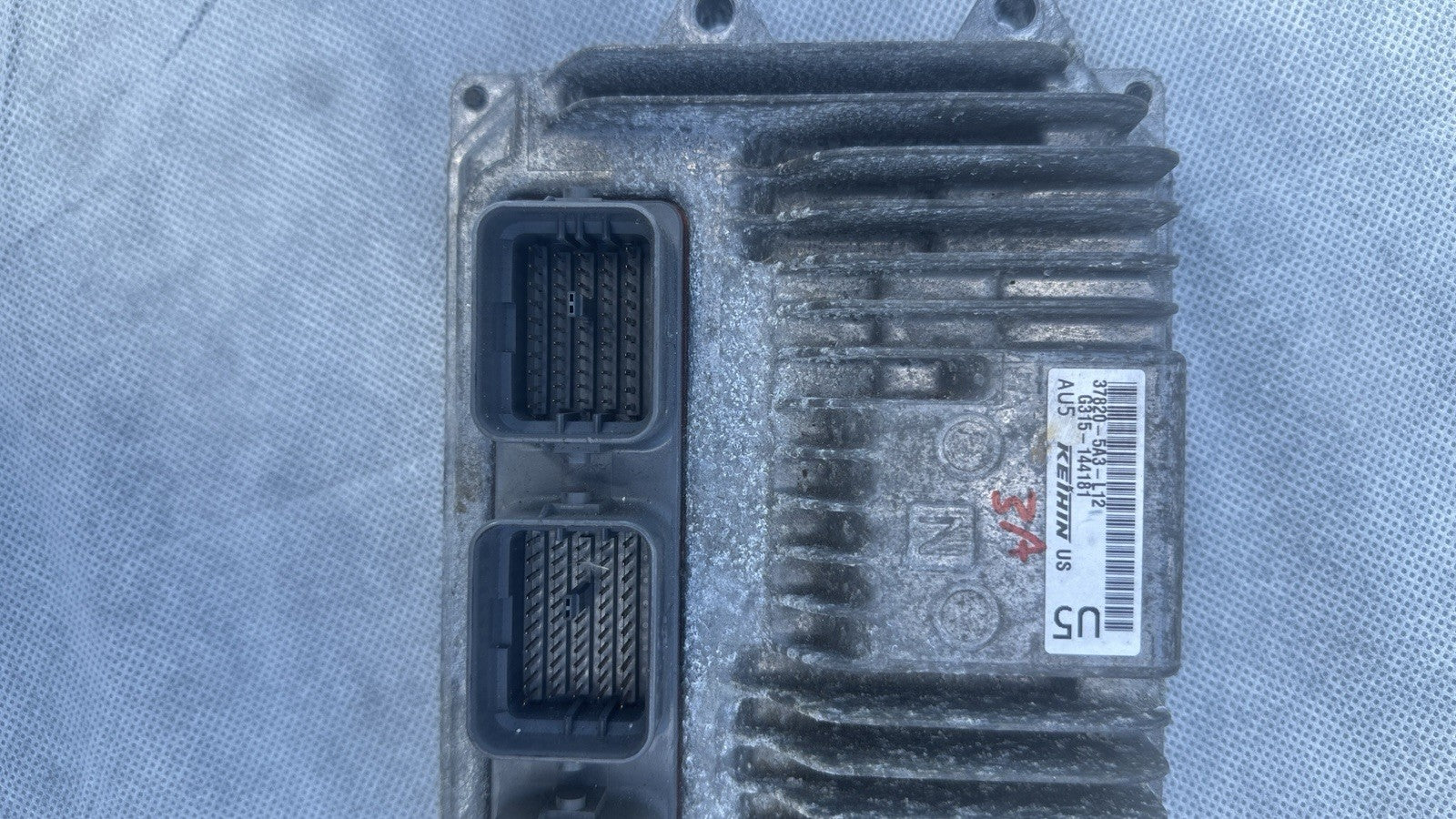 2014 Honda Accord 2.4 4 Cylinder Engine Control Module ECU ECM PN 37820-5a3-L12