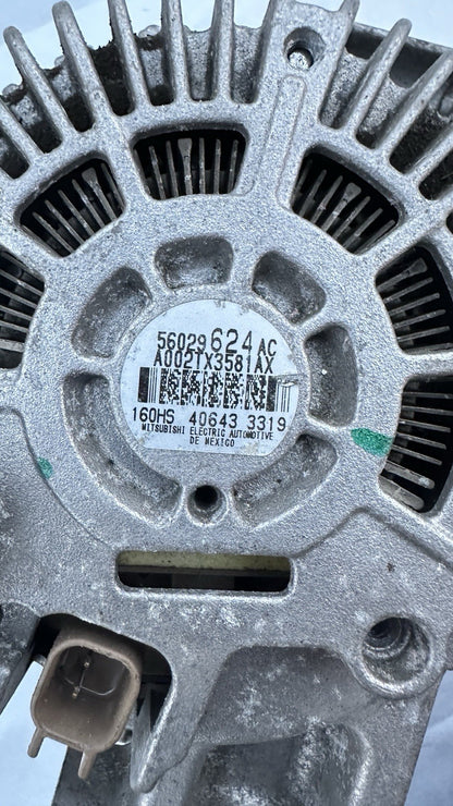 2.4 4 Cylinder Mopar Jeep Ram Chrysler Fiat Alternator 56029624AC