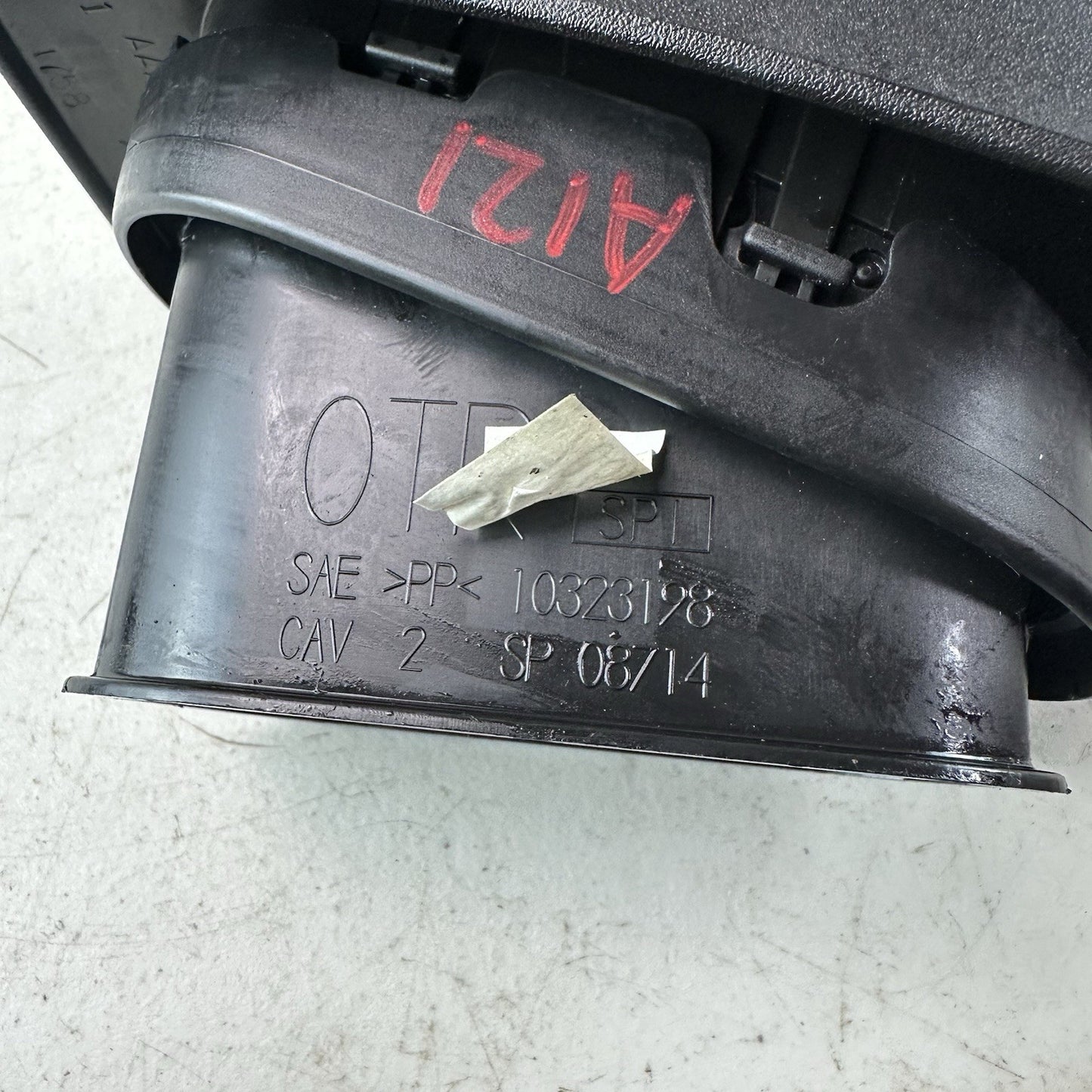 05-13 Chevrolet Corvette C6 Right Passenger Side Dashboard AC A/C Air Vent OEM
