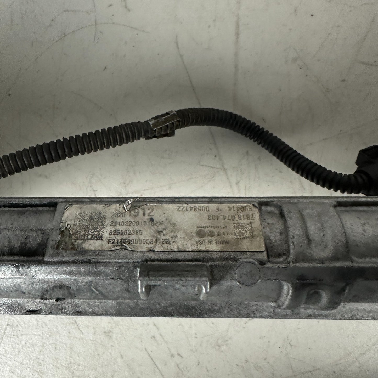 2014-2016 CHEVROLET CORVETTE C7 FRONT STEERING GEAR RACK & PINION ASSEMBLY OEM