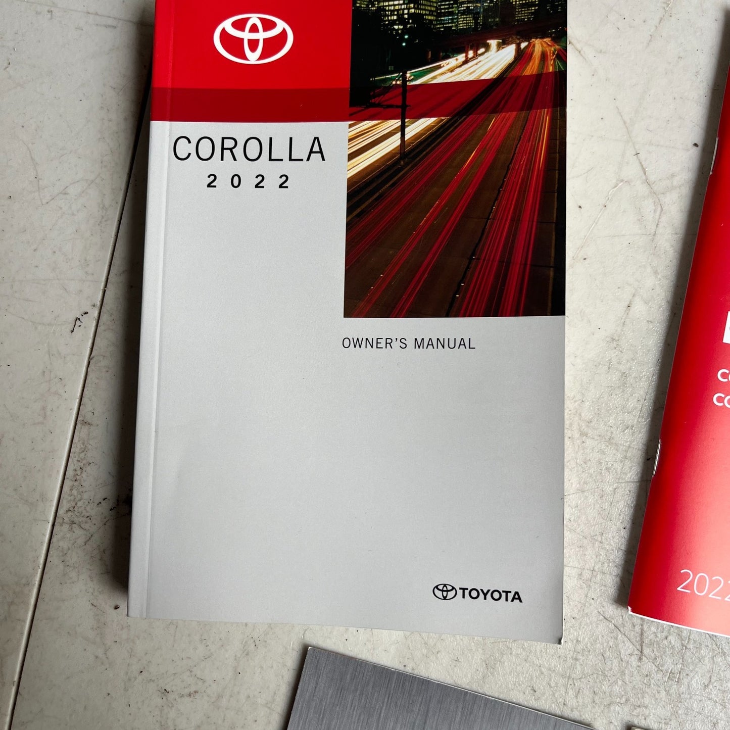 2022 TOYOTA LEATHER CASE FOR OWNER'S OWNERS MANUAL OPERATORS USER GUIDE OEM