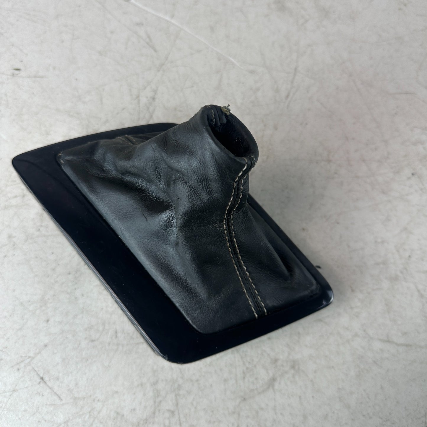2014-19 CHEVROLET CORVETTE C7 CONSOLE GEAR SHIFTER SHIFT KNOB BOOT COVER BLACK