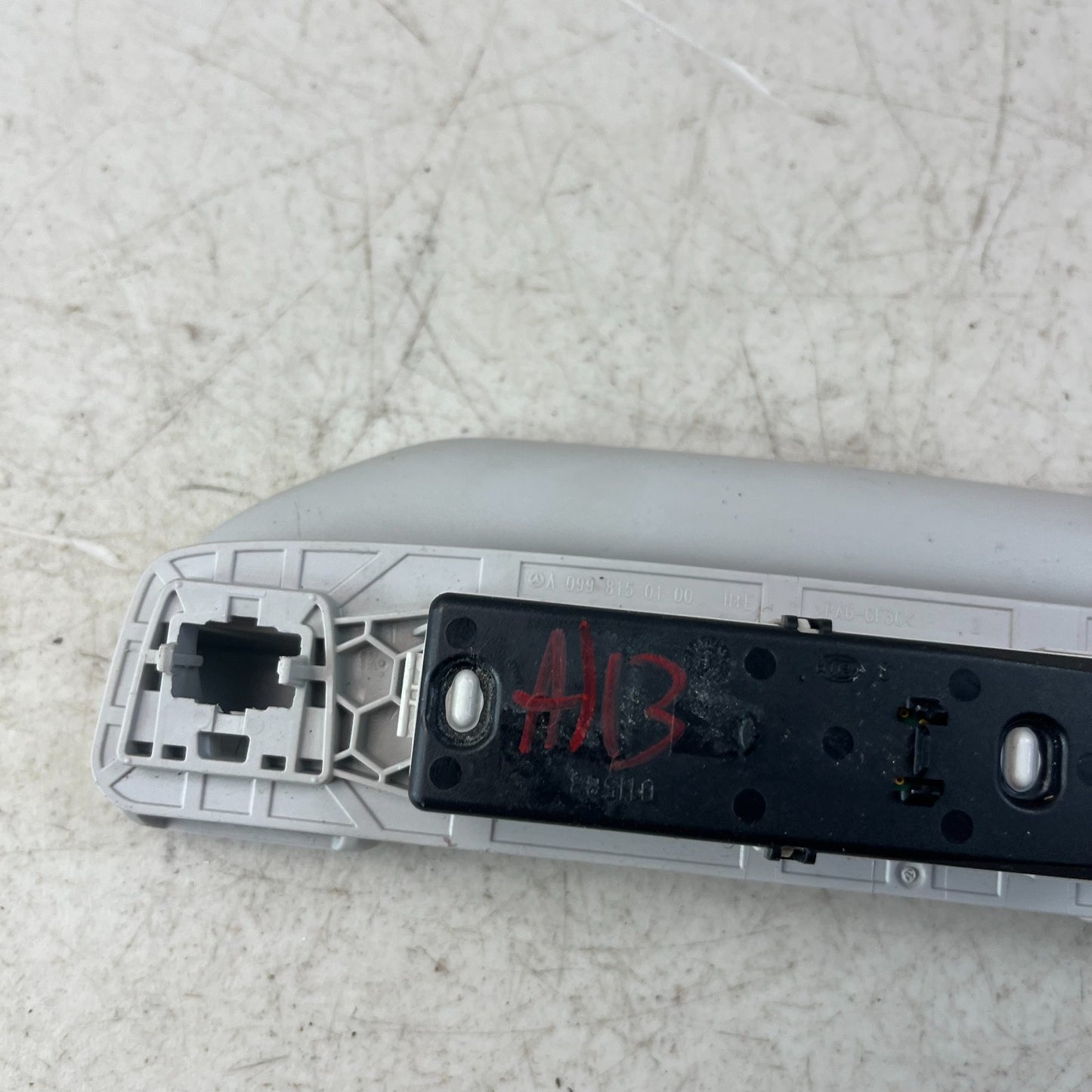 2015-2021 MERCEDES C300 REAR RIGHT SIDE INTERIOR ROOF GRAB HANDLE A1668100654