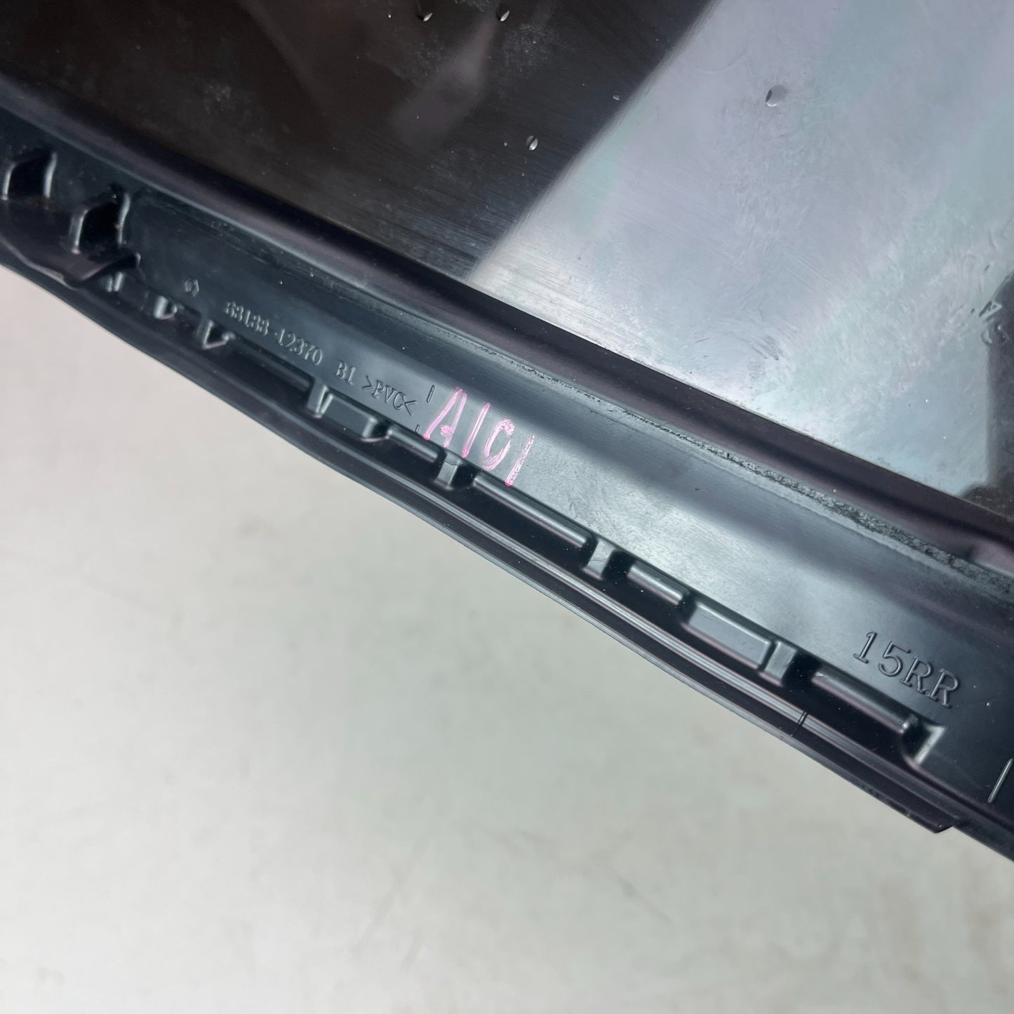 2020-2025 TOYOTA COROLLA REAR LEFT SIDE DOOR VENT WINDOW GLASS 68189-12370 OEM