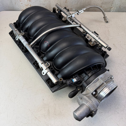 05-07 LS2 CHEVROLET CORVETTE C6 INTAKE MANIFOLD W/ FUEL INJECTION RAIL 12595285