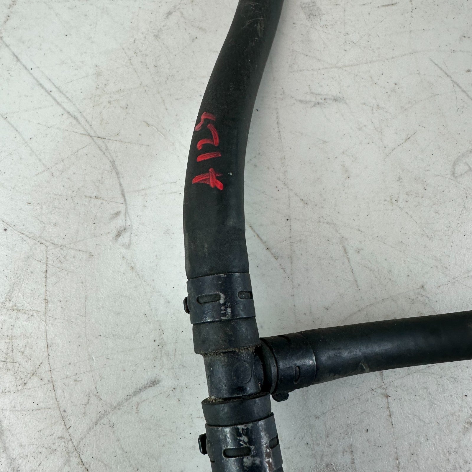 05-13 CHEVROLET CORVETTE C6 HEATER COOLANT AUXILIARY WATER PUMP HOSE TUBE PIPE