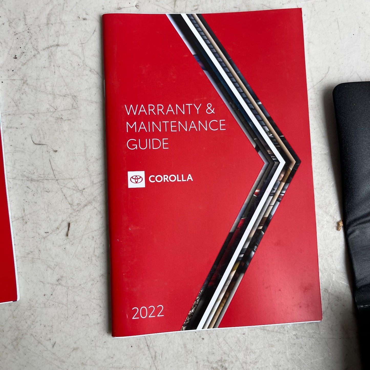 2022 TOYOTA LEATHER CASE FOR OWNER'S OWNERS MANUAL OPERATORS USER GUIDE OEM