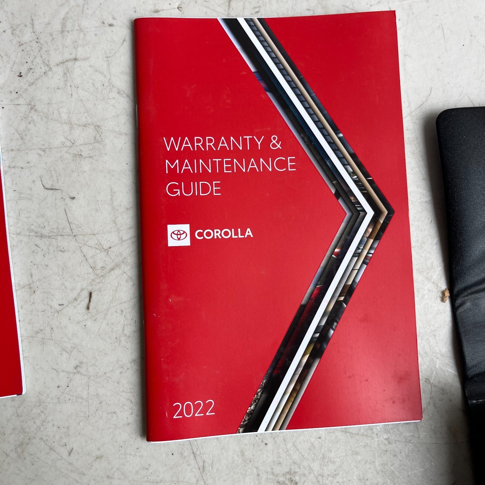 2022 TOYOTA LEATHER CASE FOR OWNER'S OWNERS MANUAL OPERATORS USER GUIDE OEM
