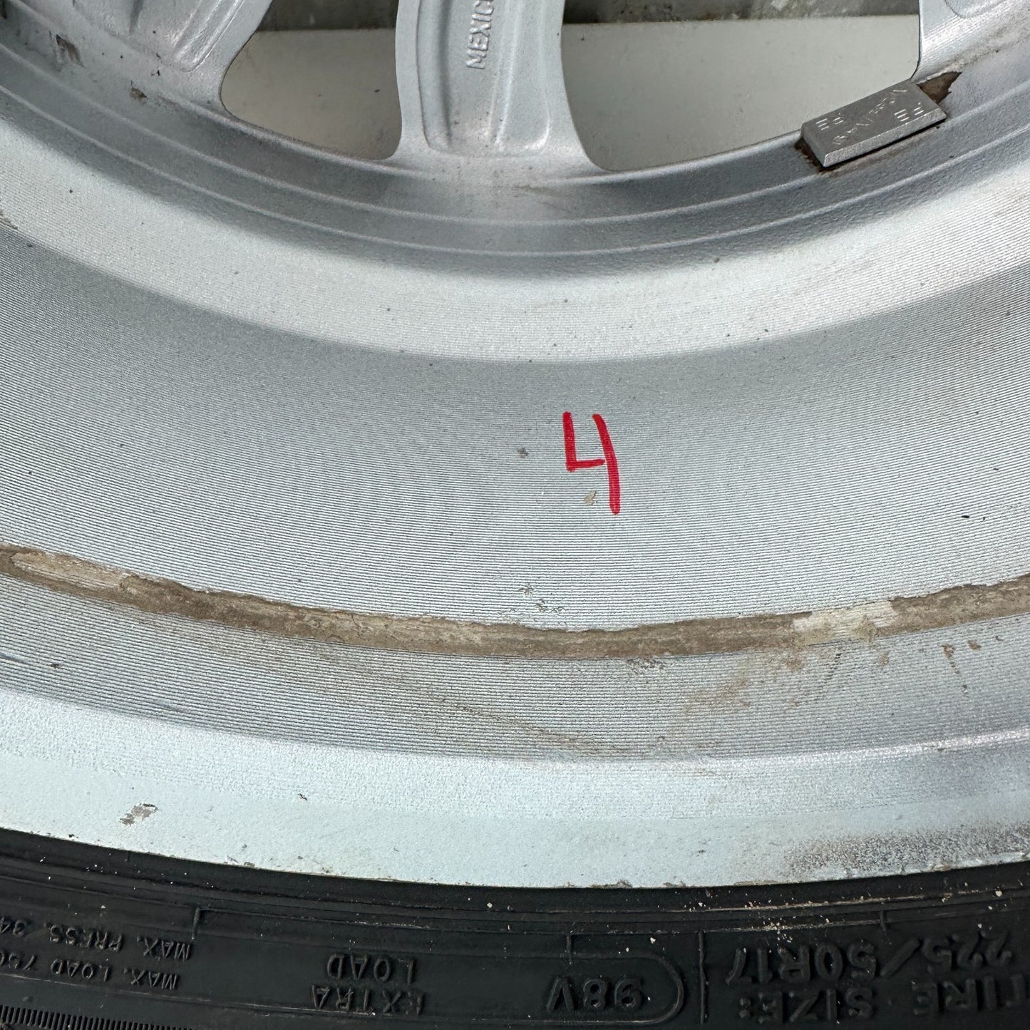 2015-2018 MERCEDES W205 C300 17x7' INCH 10 SPOKE WHEEL RIM W/ TIRE A2054010200