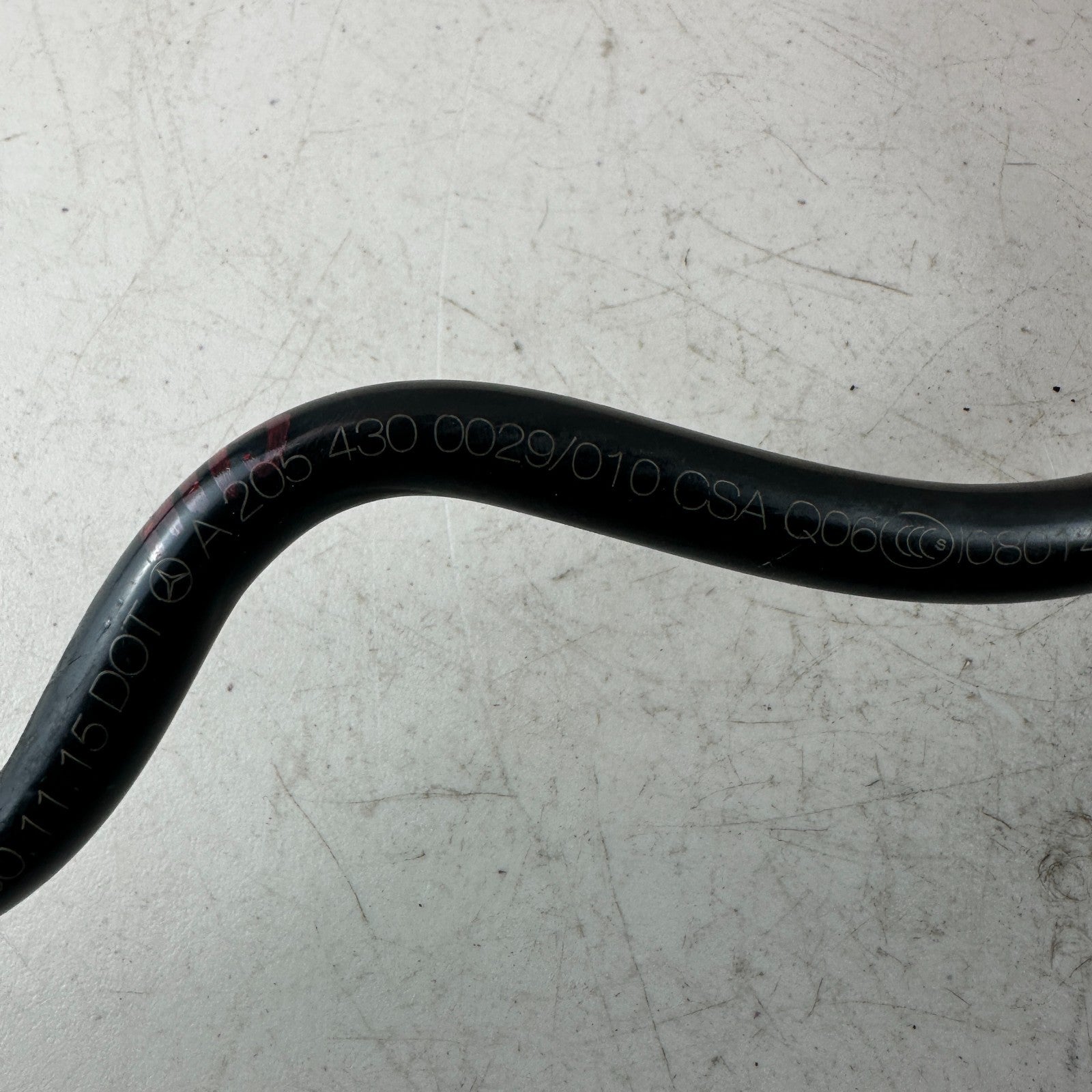 2015 - 2021 MERCEDES W205 C300 C43 C63 BRAKE BOOSTER VACUUM HOSE TUBE PIPE OEM