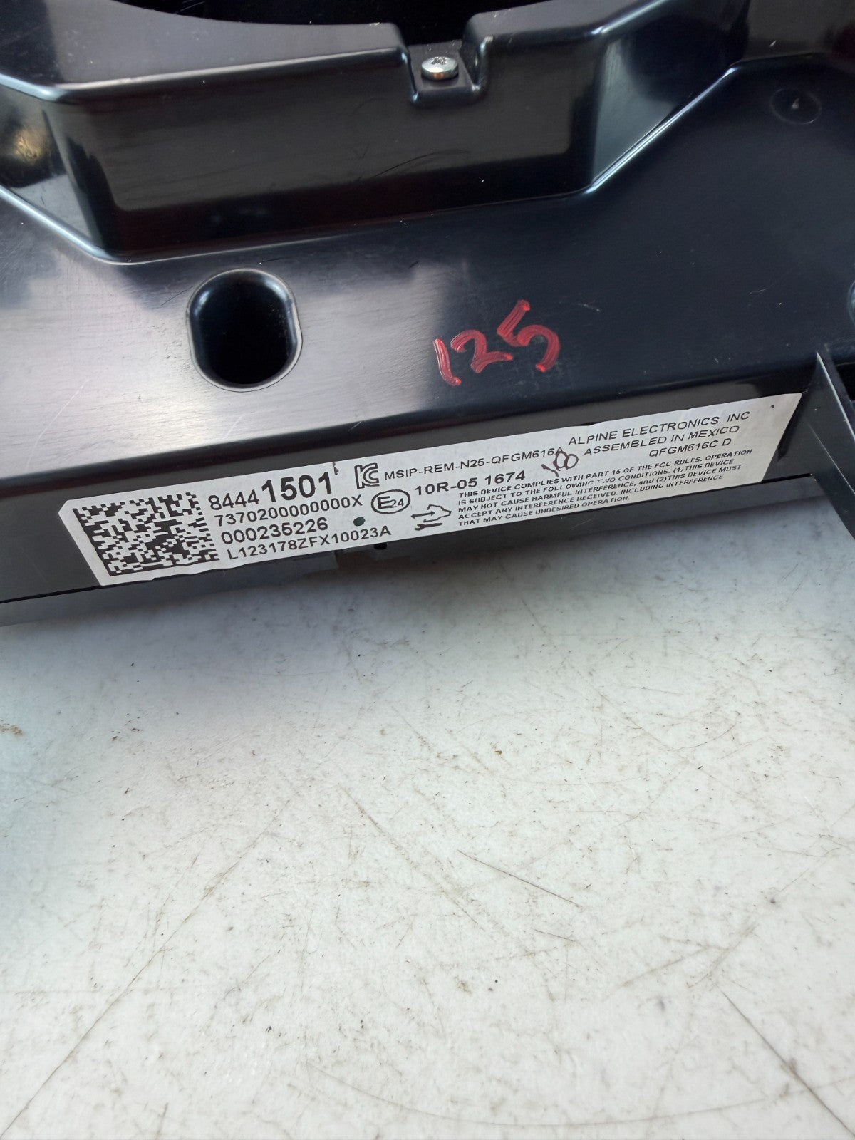 2016-2024 CHEVROLET CAMARO ZL1 TEMPERATURE AC HEATER CLIMATE CONTROL 84441501
