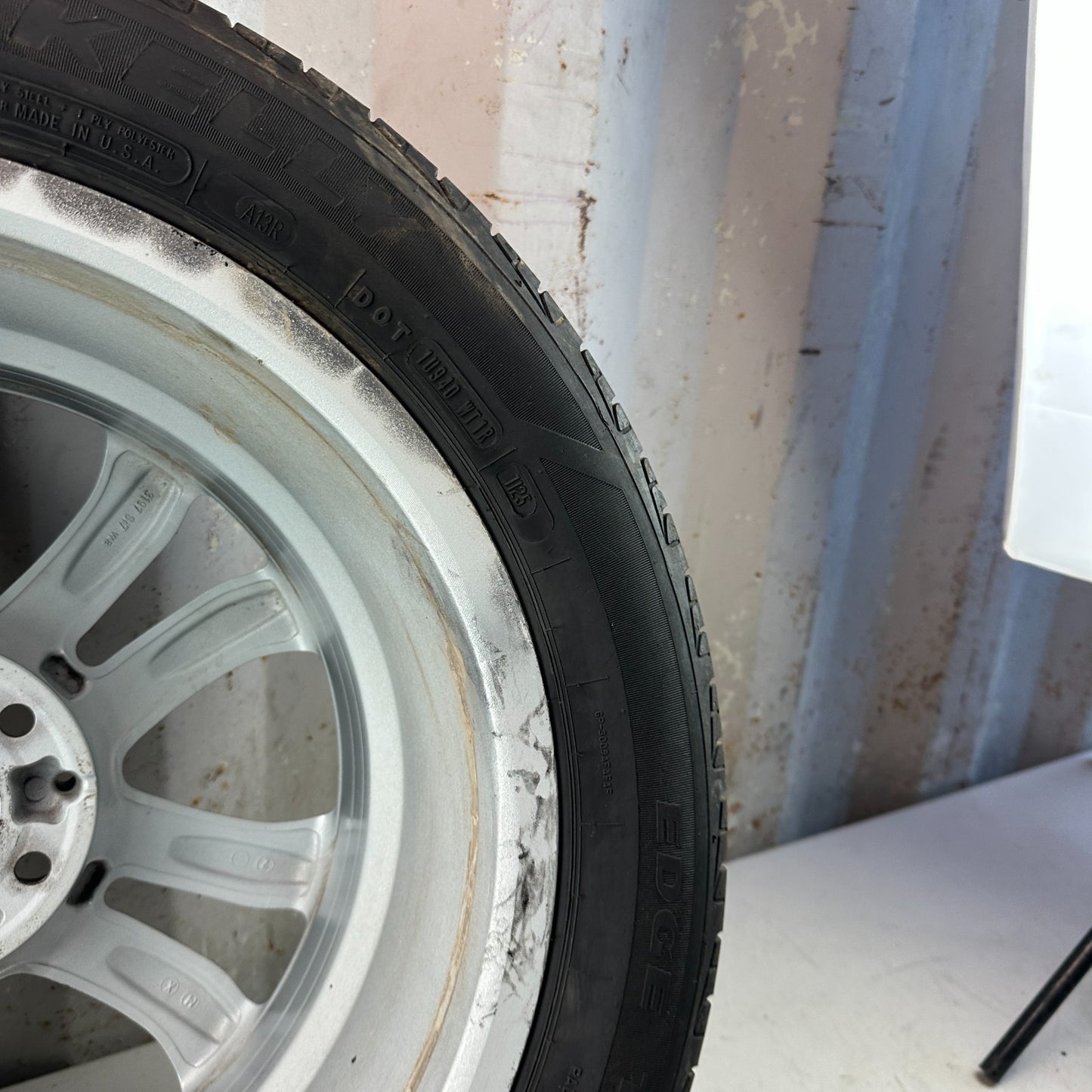 2015-2018 MERCEDES W205 C300 17x7' INCH 10 SPOKE WHEEL RIM W/ TIRE A2054010200