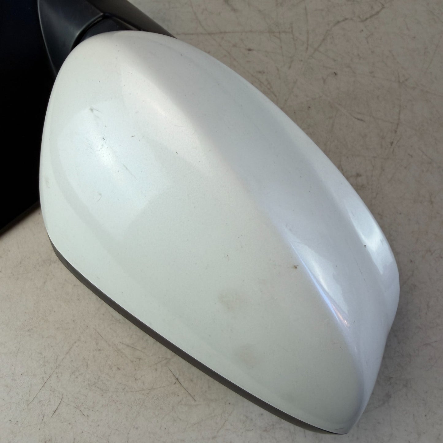 2013-17 HONDA ACCORD FRONT RIGHT PASSENGER VIEW DOOR MIRROR WHITE 76200-T2F-A110