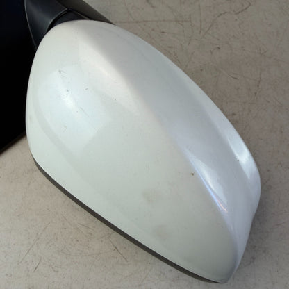 2013-17 HONDA ACCORD FRONT RIGHT PASSENGER VIEW DOOR MIRROR WHITE 76200-T2F-A110