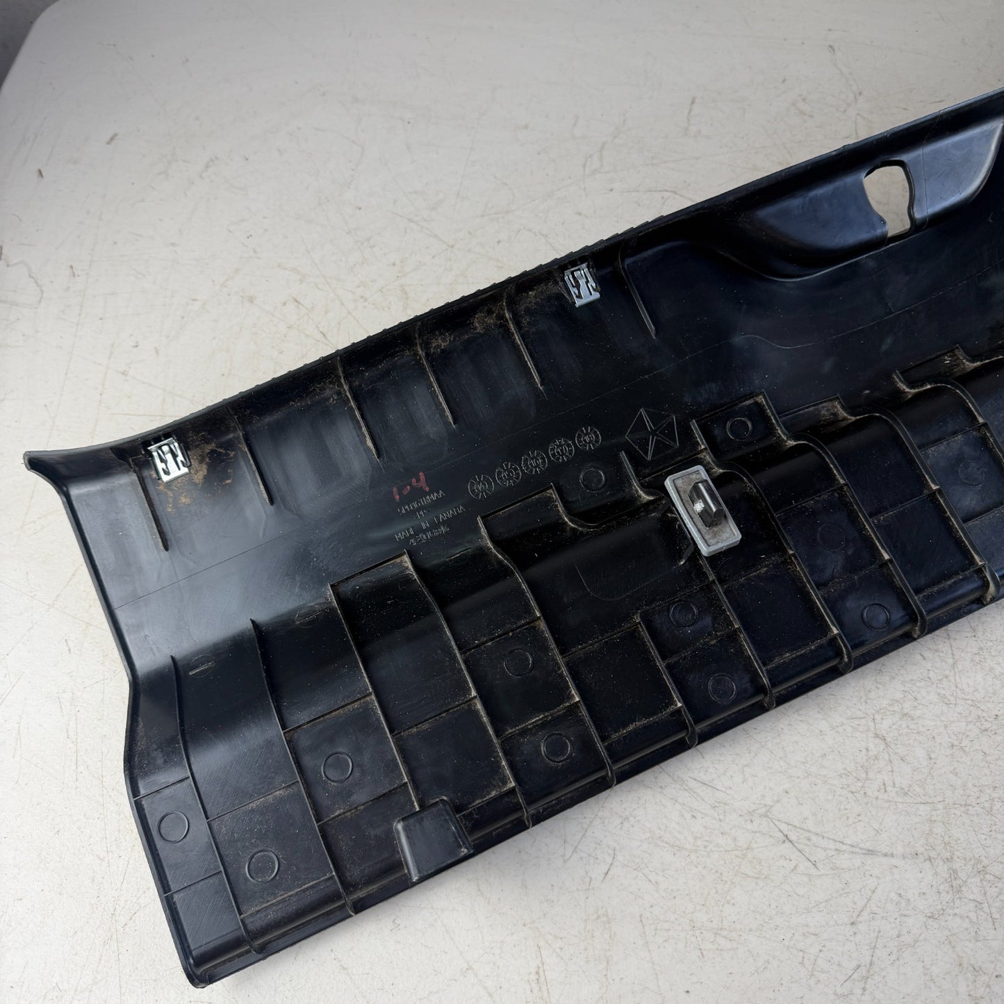 2015-2023 DODGE CHARGER REAR TRUNK COMPARTMENT BACK WALL TRIM COVER PANEL OEM