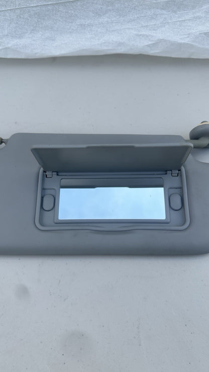2012-2015 Honda Civic Passenger Right Sun Visor *Gray Vinyl*