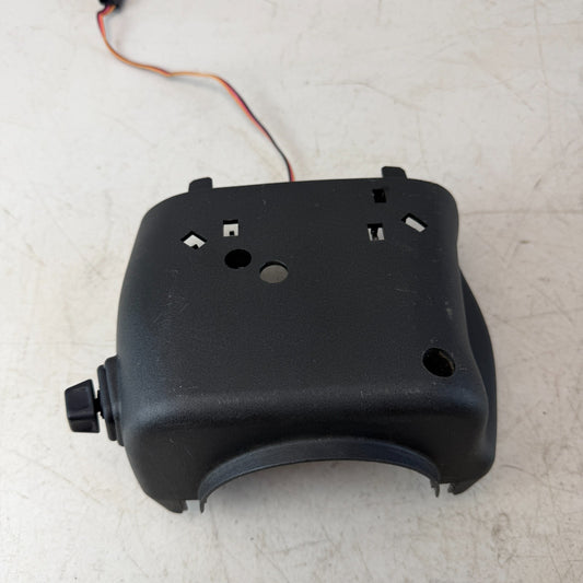 05-13 CHEVROLET CORVETTE C6 UPPER STEERING WHEEL COLUMN SHROUD COVER BLACK OEM