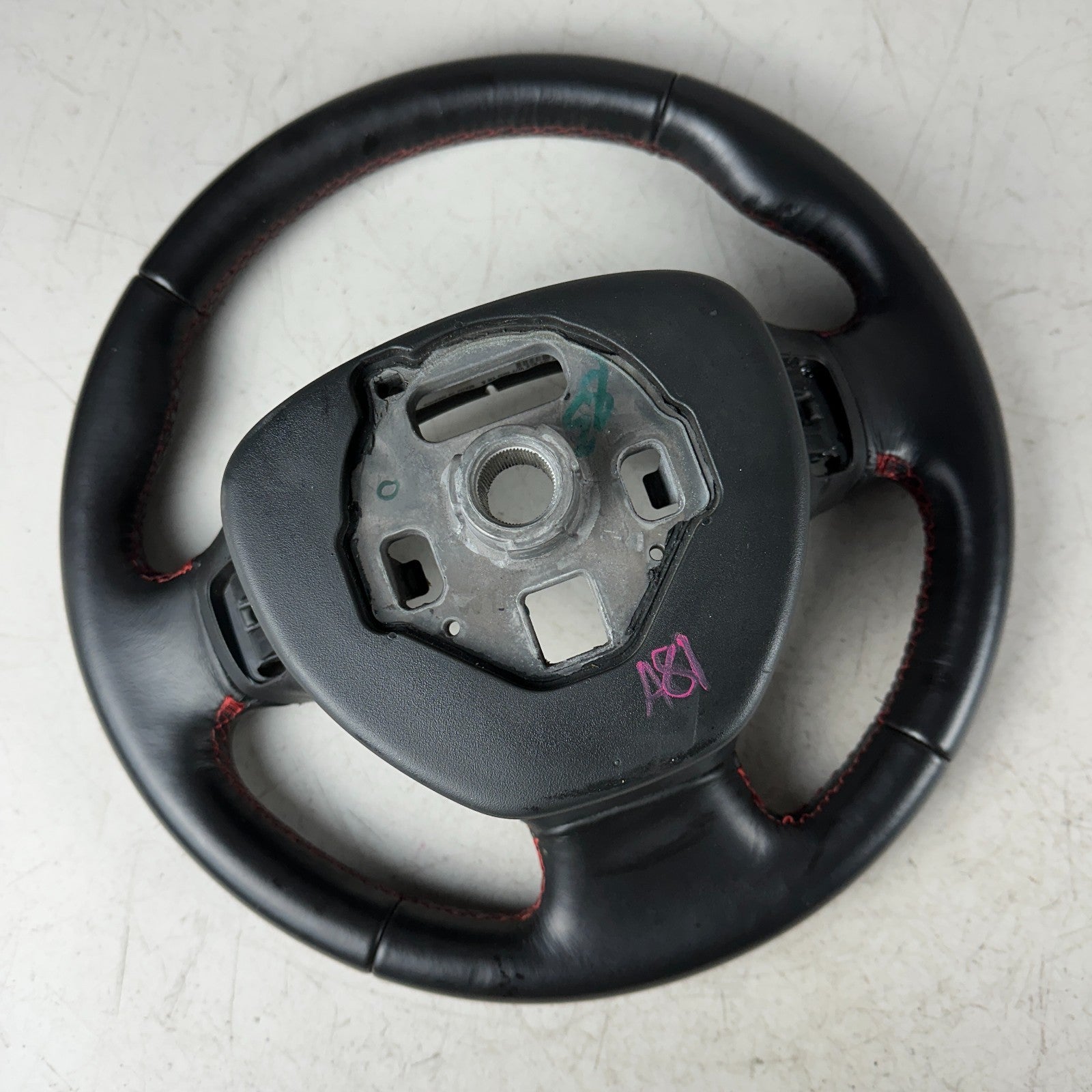 2014-2019 CHEVY CORVETTE C7 LEFT DRIVER SIDE STEERING WHEEL W/ RED STITCHING OEM