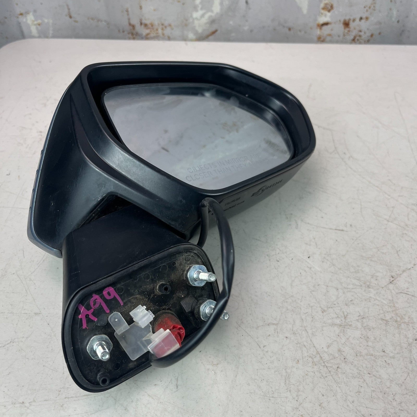 2019-2025 TOYOTA COROLLA FRONT RIGHT PASSENGER SIDE EXTERIOR DOOR MIRROR OEM