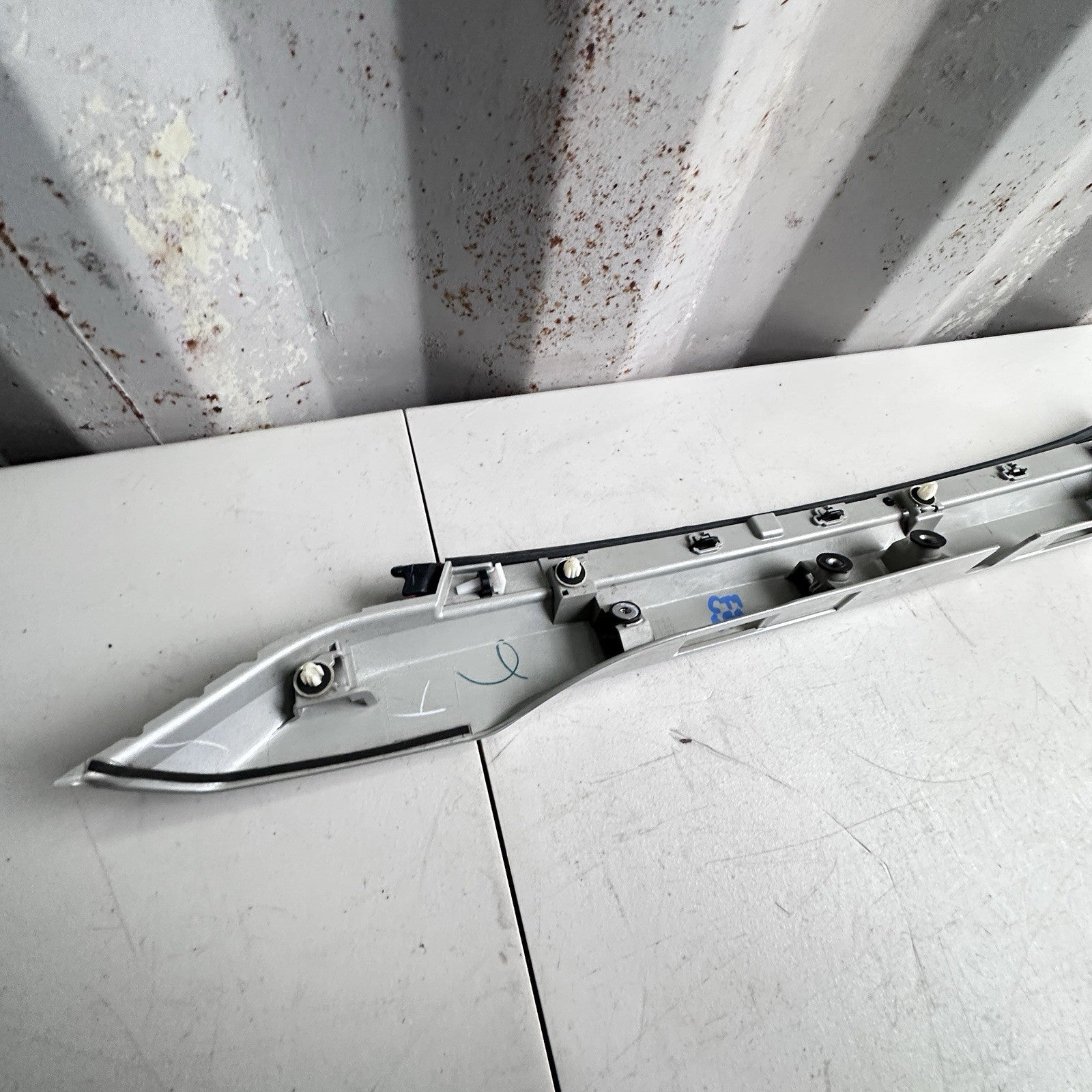 2020-2025 TOYOTA COROLLA TRUNK DECK LID CENTER MOLDING COVER Silver OEM