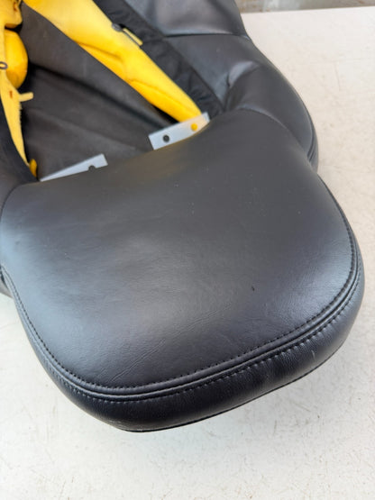 05-13 CHEVROLET CORVETTE C6 LEFT DRIVER SIDE UPPER BACKREST SEAT CUSHION BLACK
