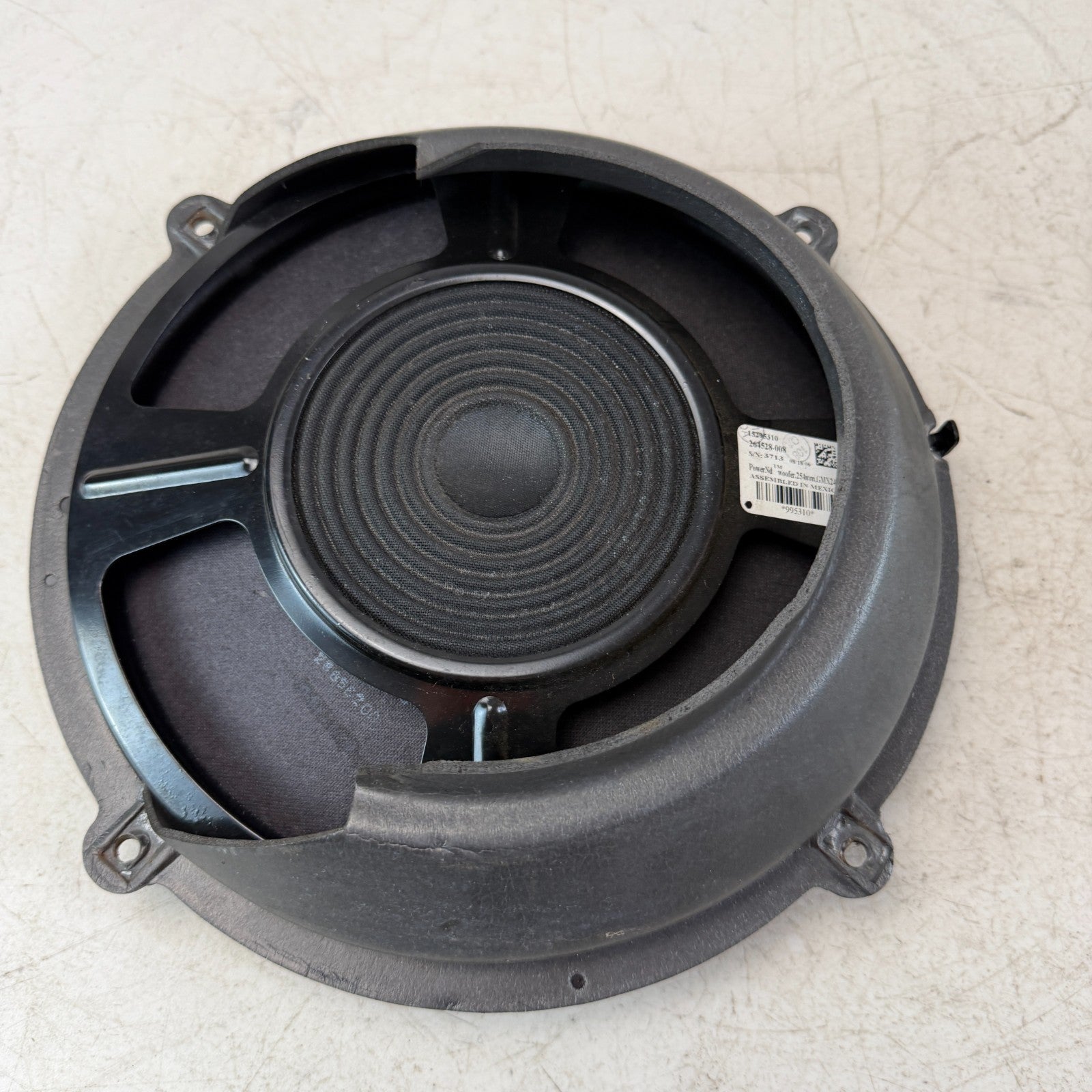 2005-2013 CHEVROLET CORVETTE BOSE LEFT OR RIGHT DOOR SUBWOOFER SPEAKER 15295310