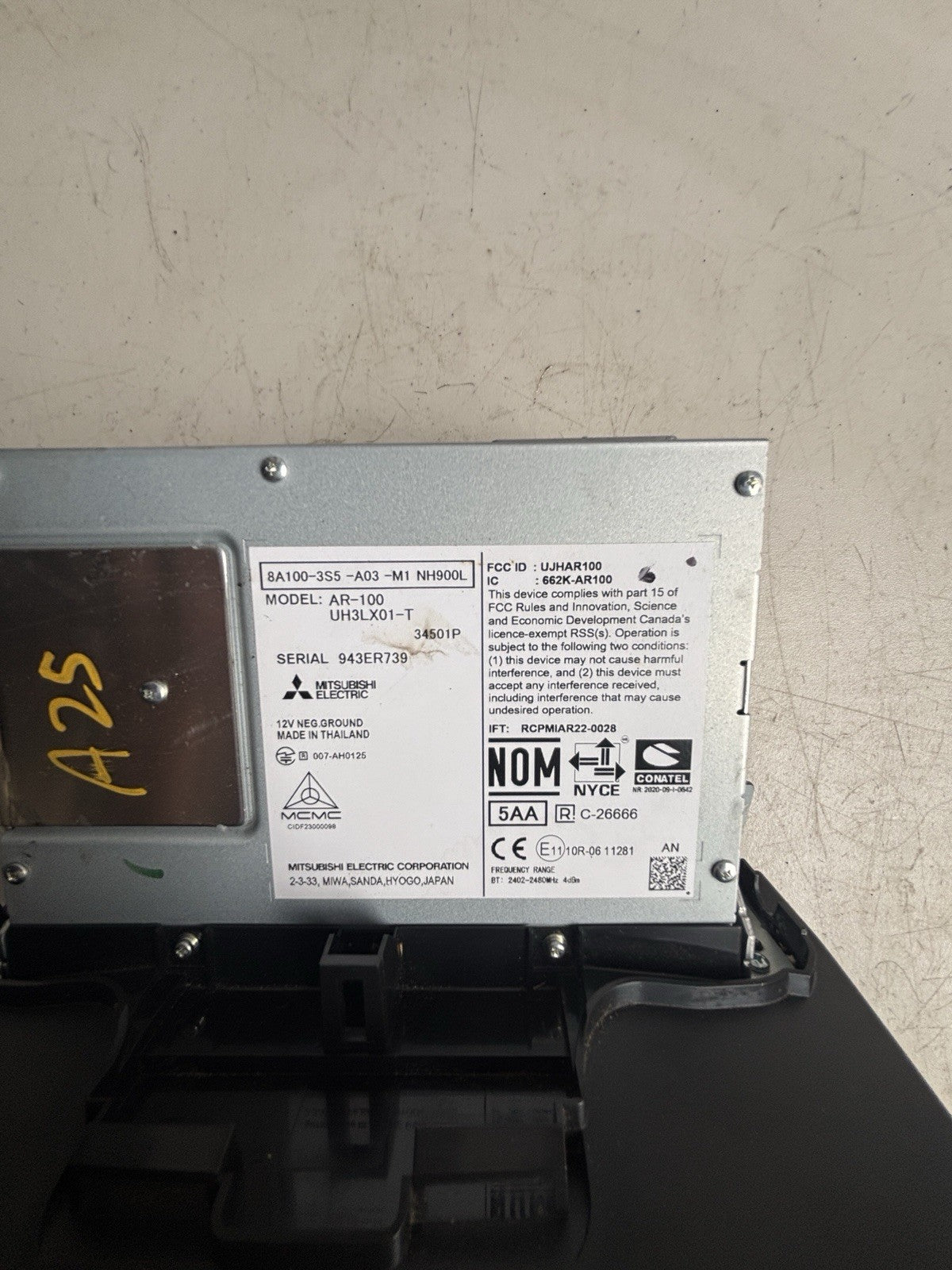 2023-2025 ACURA INTEGRA INFO RADIO RECEIVER DISPLAY SCREEN OEM 8A100-3S5-A03-M1