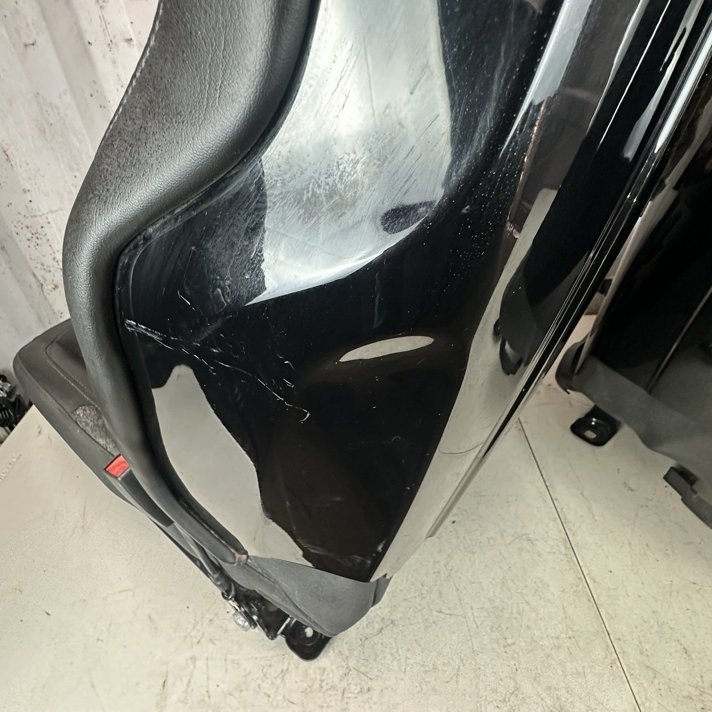 14-19 Chevrolet Corvette C7 Competition Seat Cushion Assembly Set Black DAMAGED