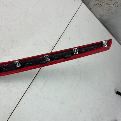 2014-2019 CHEVROLET CORVETTE C7 INSTRUMENT CLUSTER PANEL COVER MOLDING TRIM RED