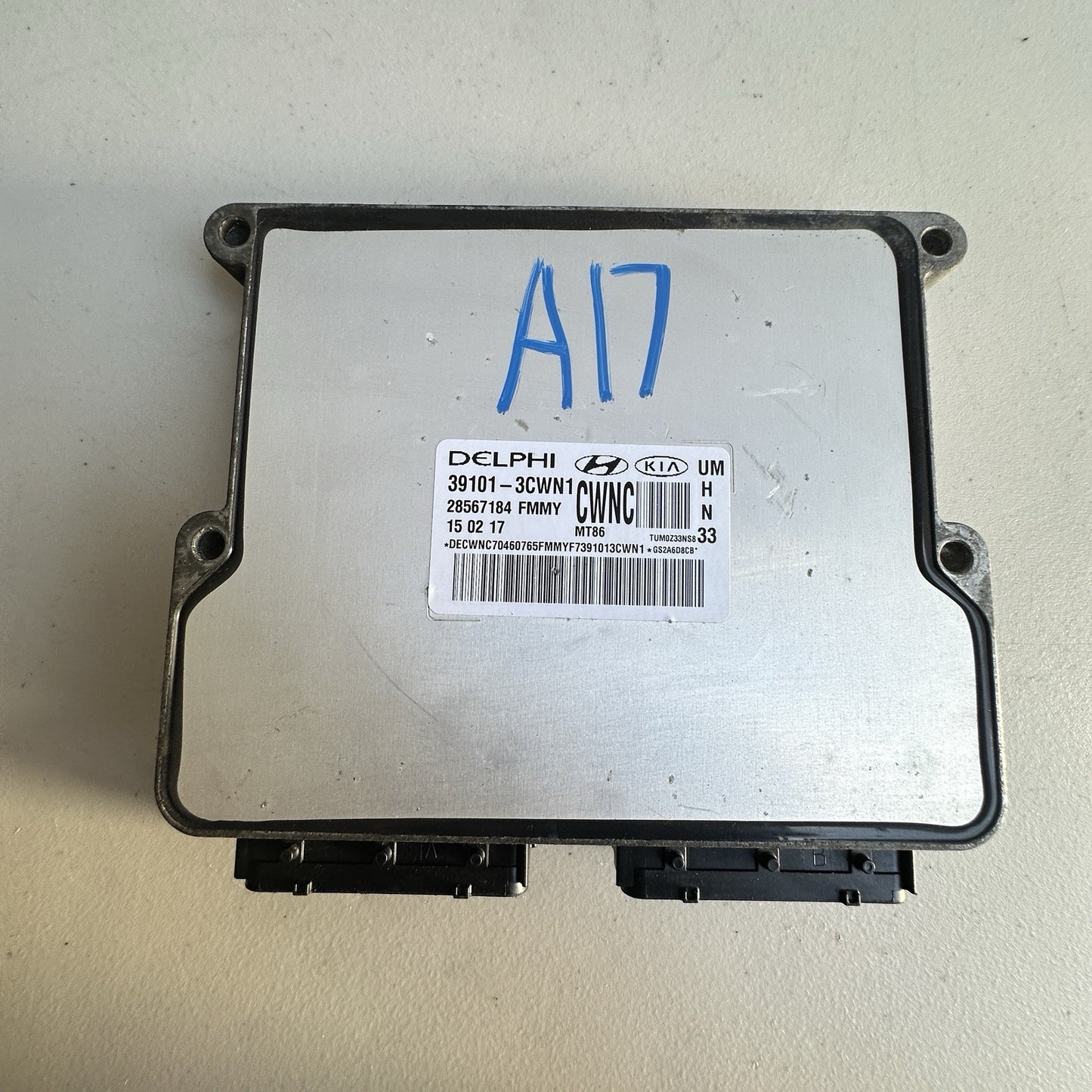 16 17 Sorrento 3.3L 39101-3CWN1 Computer Brain Engine Control ECU ECM EBX Module