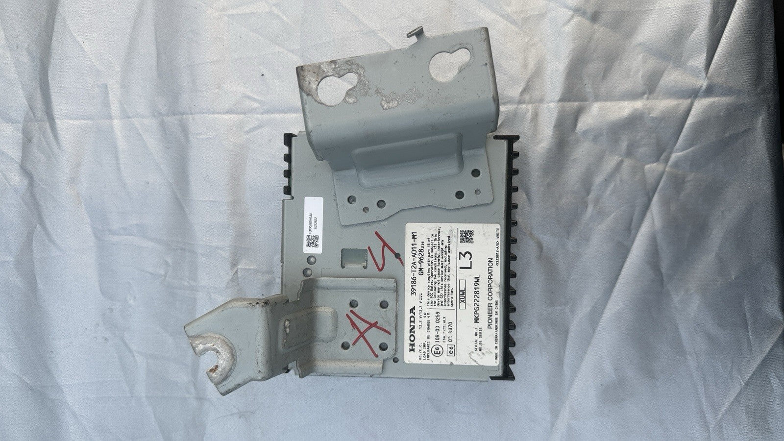 ✅2013-2015 Honda Accord Pioneer Radio Amplifier Used OEM 39186-T2A-A011-M1✅