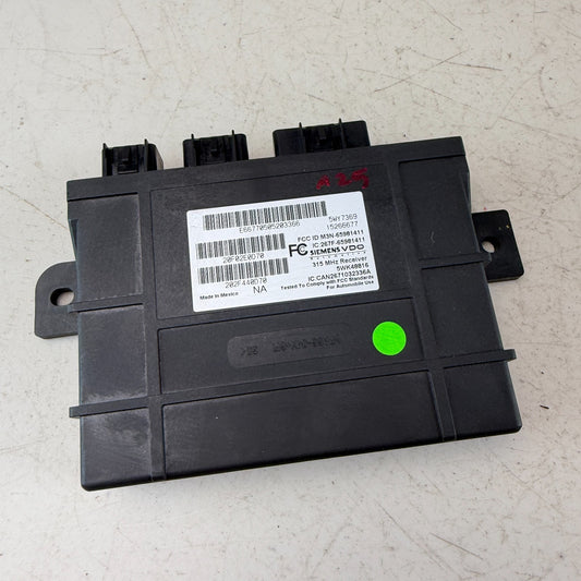 05-13 CHEVROLET CORVETTE C6 ANTI THEFT KEY ALARM LOCK CONTROL MODULE 15266677
