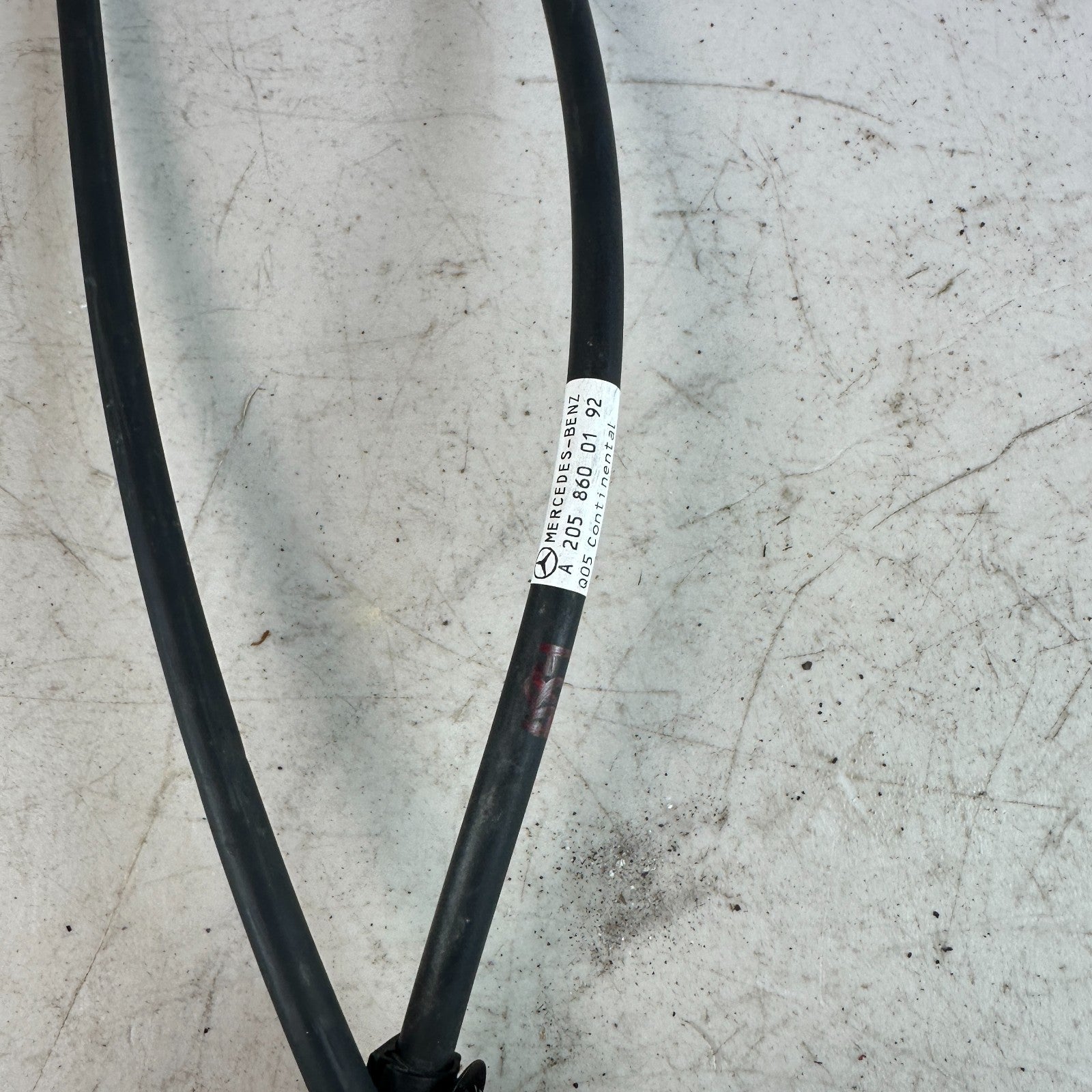 2015-2021 MERCEDES W205 C300 WINDSHEILD WASHER RESERVOIR LINE HOSE A2058600192