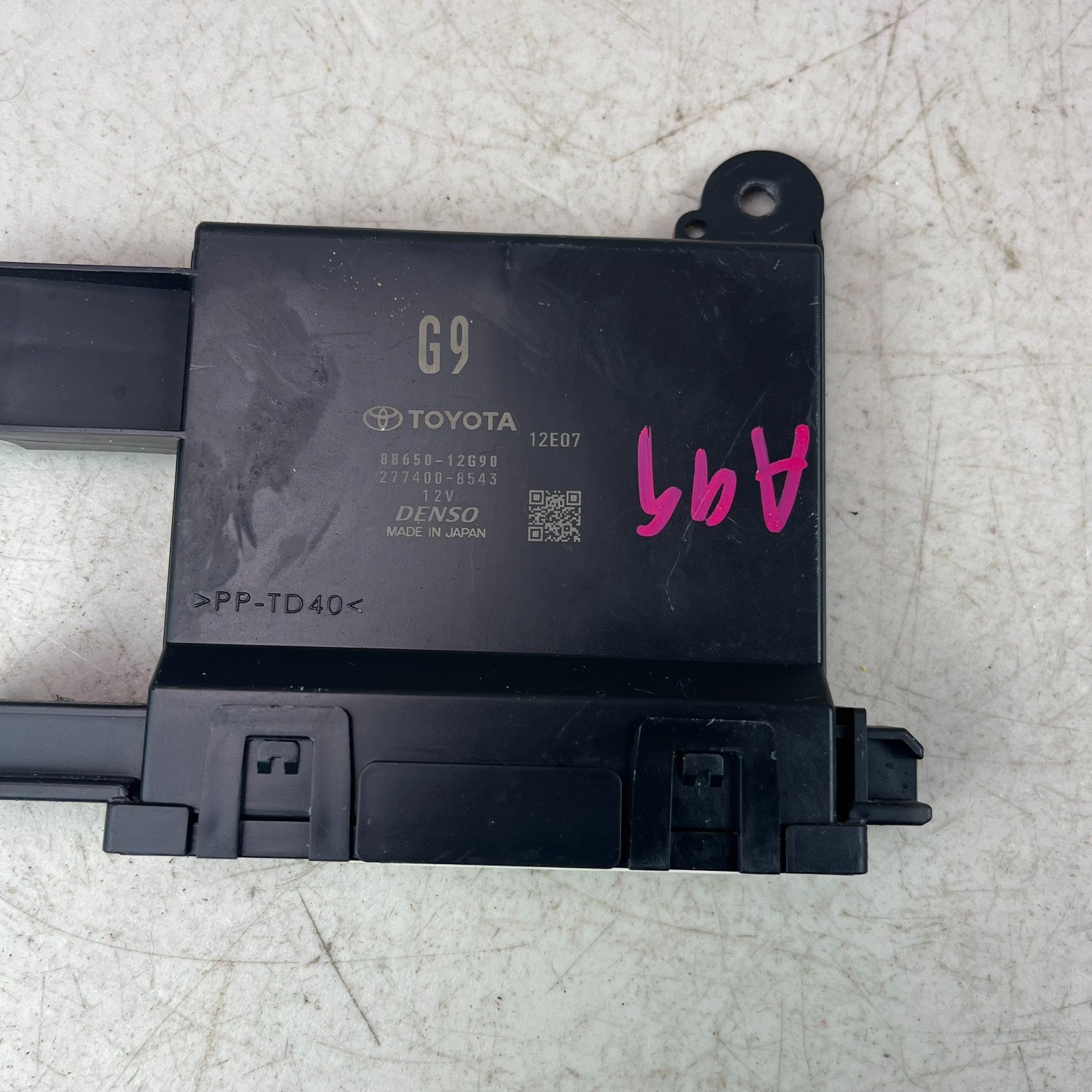 2019-2023 TOYOTA COROLLA SEDAN HVAC AC TEMPERATURE CONTROL MODULE 8865012G90 OEM