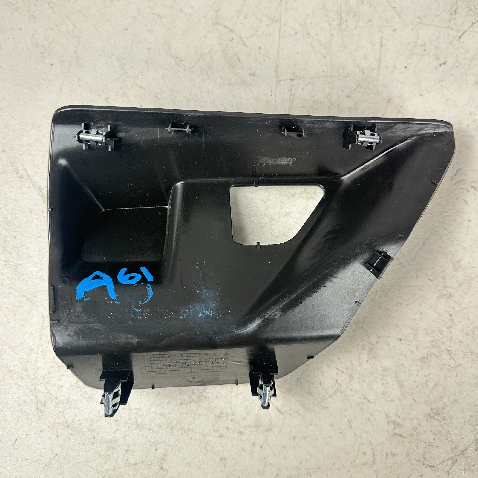 2014-2019 CHEVROLET CORVETTE REAR LEFT DRIVER SIDE QUARTER TRIM COVER PANEL OEM