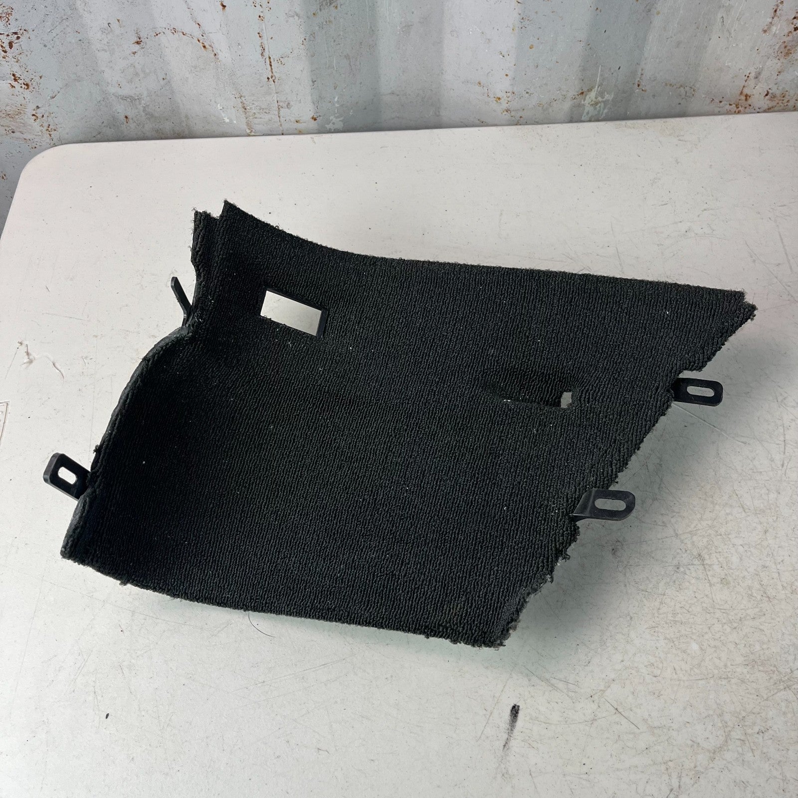 2014-2019 CHEVROLET CORVETTE REAR LEFT SIDE QUARTER TRIM COVER PANEL BLACK OEM