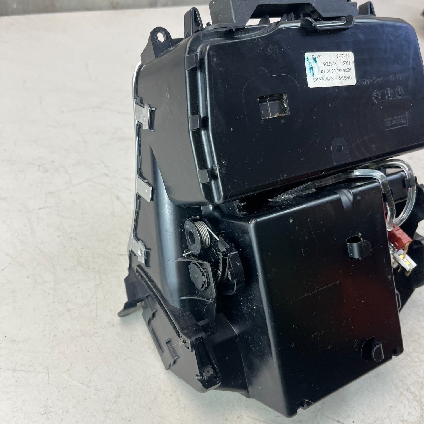 2015-2018 MERCEDES W205 C300 CENTER CONSOLE STORAGE COMPARTMENT TRAY A2056800310