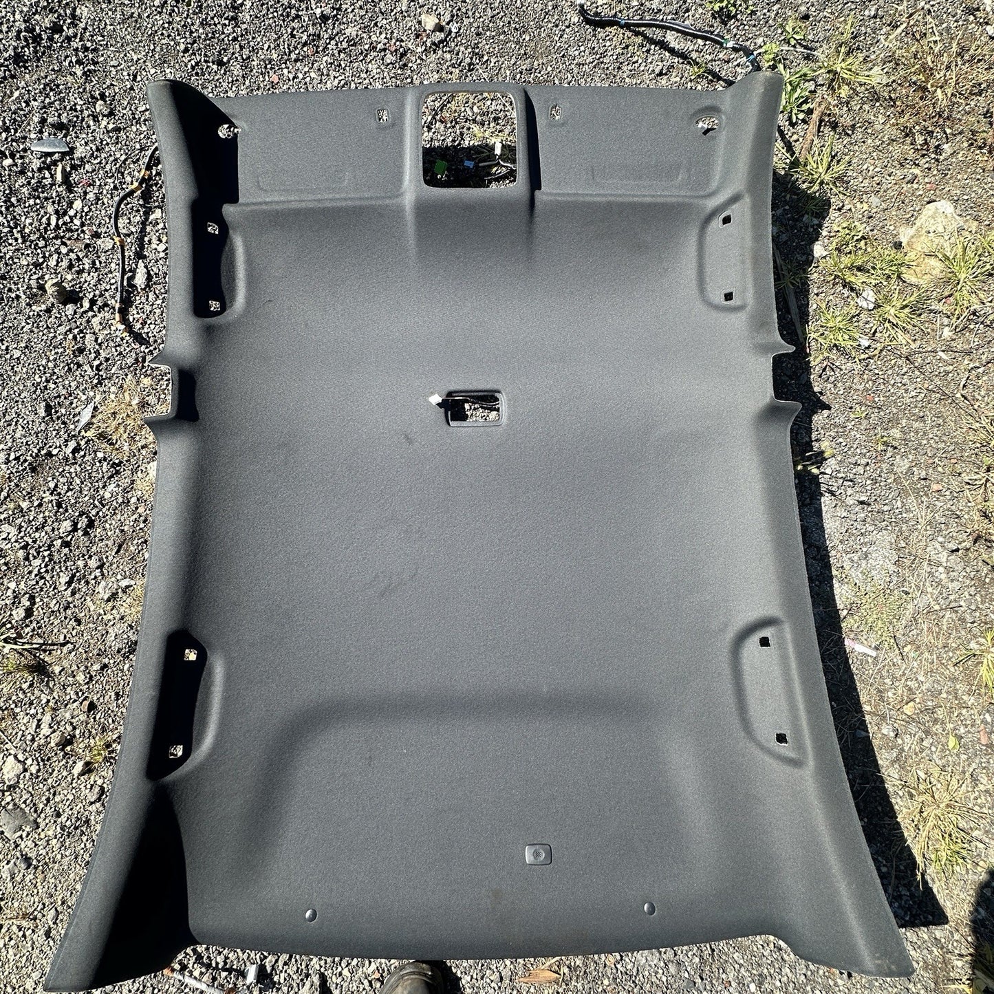 13-17 Honda Accord Sedan Headliner Roof Liner Head Lining Panel BLACK NO SUNROOF