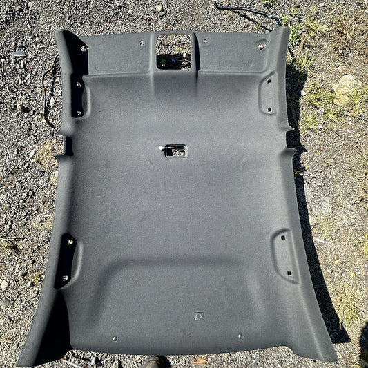 13-17 Honda Accord Sedan Headliner Roof Liner Head Lining Panel BLACK NO SUNROOF