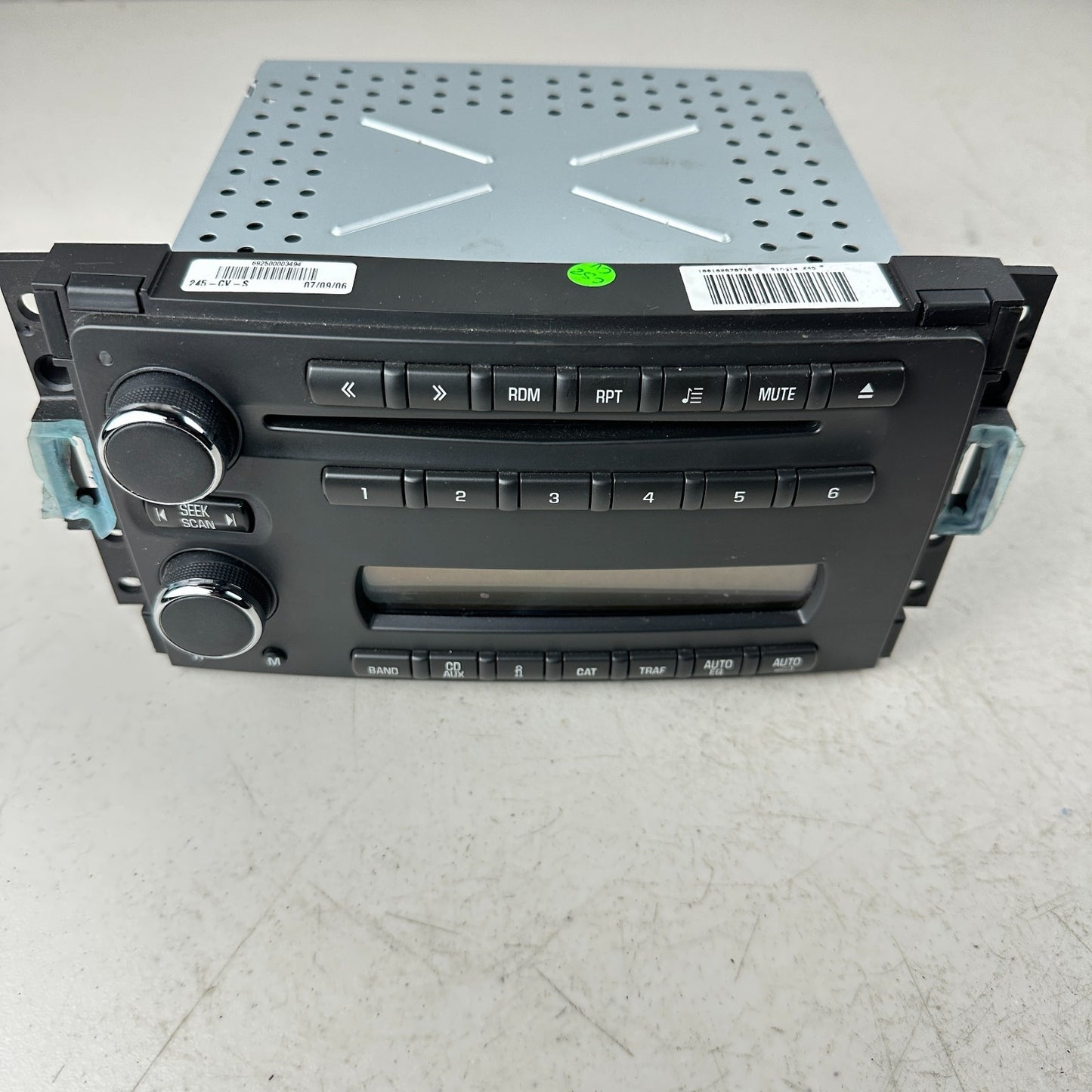 05-13 CHEVROLET CORVETTE DASH AM FM AUDIO RADIO CD PLAYER RECEIVER HEAD UNIT OEM
