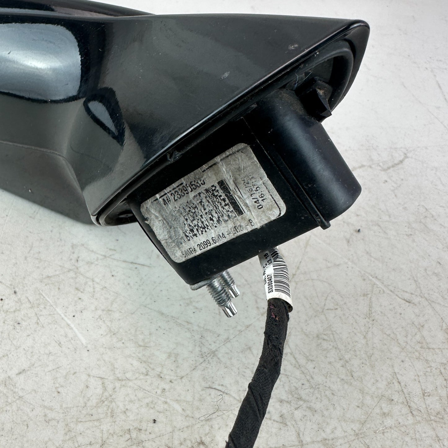 2016-2018 CHEVROLET CAMARO FRONT RIGHT PASSENGER SIDE VIEW DOOR MIRROR BLACK OEM