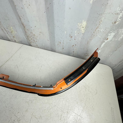 05-13 CHEVROLET CORVETTE C6 HARD TOP ROOF EXTENSION COVER REAR PANEL ORANGE OEM