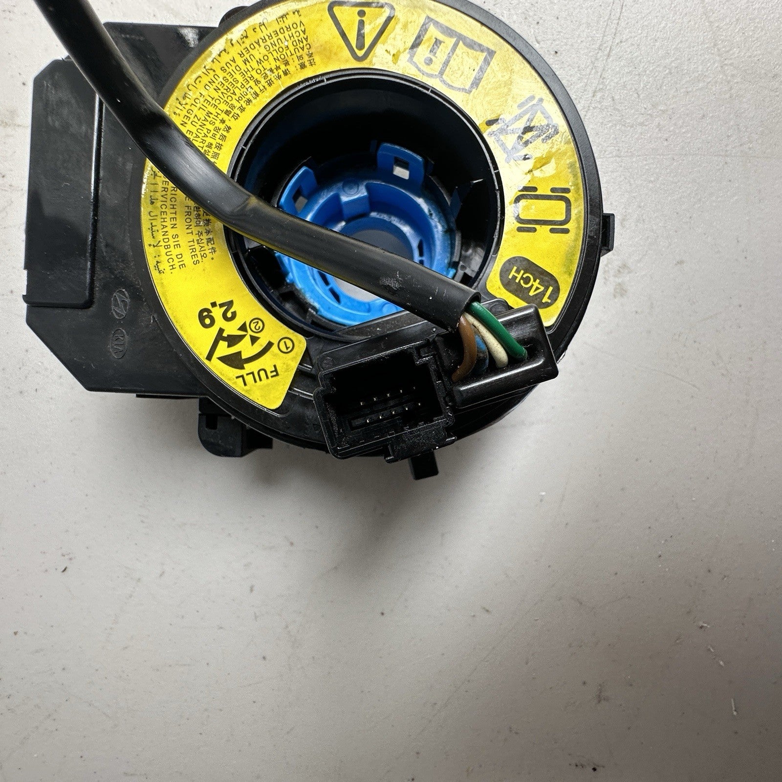 2011-2014 HYUNDAI SONATA STEERING WHEEL CLOCK SPRING SPIRAL CABLE OEM