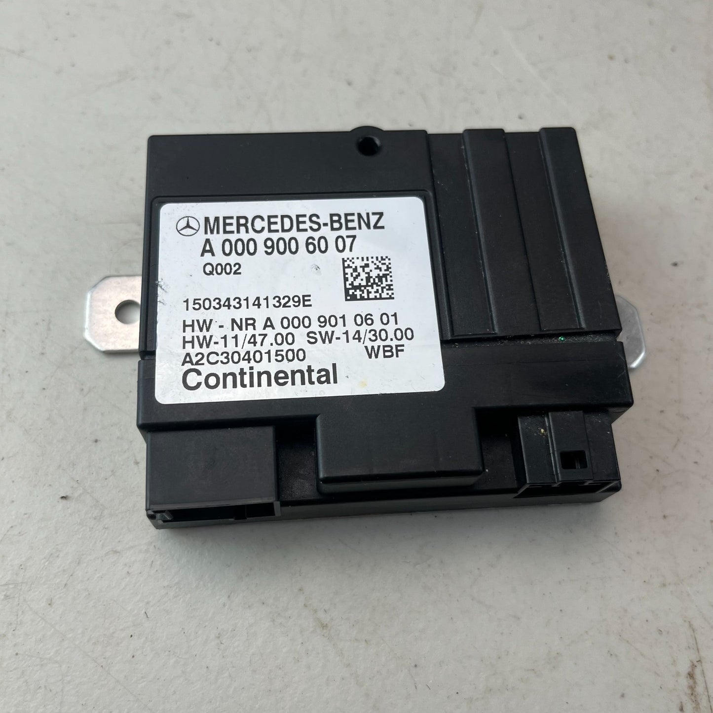 2015-2021 MERCEDES-BENZ W205 C300 FUEL PUMP DRIVER CONTROL MODULE A0009006007